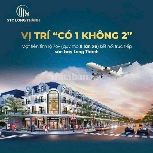 Bán Đất nền KDT sân bay STC Long Thành. Pháp lý chuẩn, đầu tư an toàn