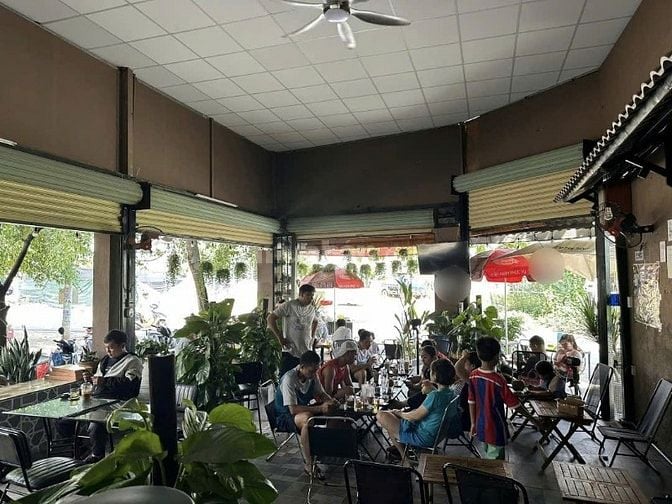 Sang quán cafe góc 2MT đẹp khu dân cư đông đúc , Phường 14 , Quận Gò v