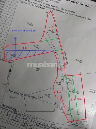 Bán đất tại Quốc Lộ 20, Xã La Ngà, Định Quán, Đồng Nai, 4 tỷ, 7000 m2