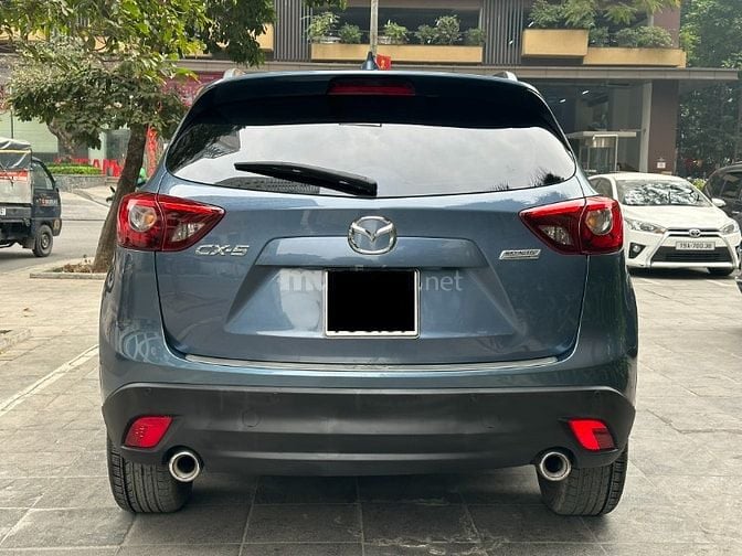 Mazda CX5 2.5 AT,1 cầu, SX 2016,biển Hà Nội,mầu xanh