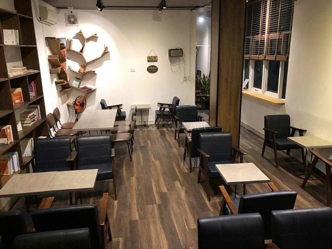 Sang quán cafe văn phòng góc 2 mặt tiền đường lớn P. 15, Bình Thạnh. Đ