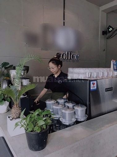 Sang quán cafe văn phòng góc 2 mặt tiền đường lớn P. 15, Bình Thạnh. Đ