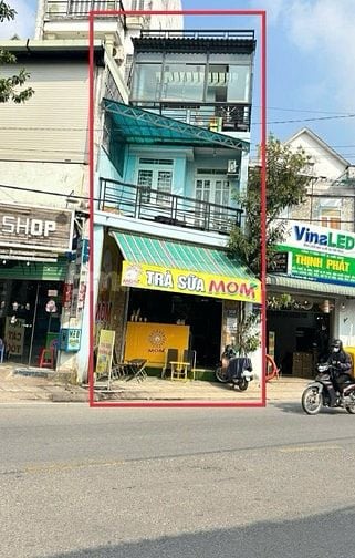 (Q12) Nhà mặt tiền đường Trần Thị Năm 1 trệt 2 lầu, hẻm hậu xe tải