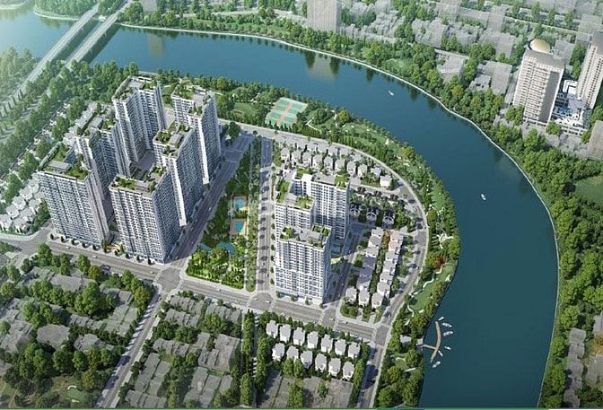 Mở bán shophouse giá ưu đãi tại Sunrise Riverside liền kề PMH