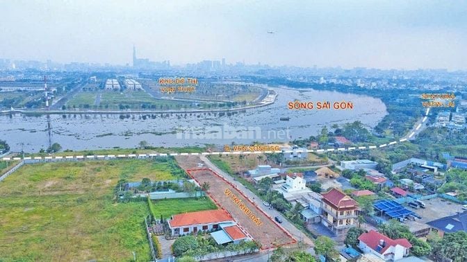 Bán đất đối diện Vạn Phúc City thuộc An Phú Đông, quận 12