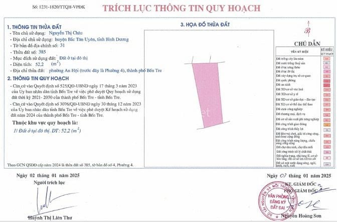 Chính chủ cần bán nhà phường An Hội, thành phố Bến Tre