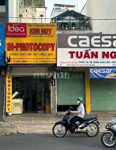 Cho thuê Mặt bằng MT Tô Hiến Thành P.14 Quận 10 giá 19 triệu – 30m2 