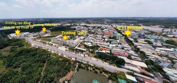 BÁN  (CHO THUÊ) ĐẤT MẶT TIỀN NGUYỄN BÌNH - NGAY UBND HUYỆN  NHÀ BÈ 