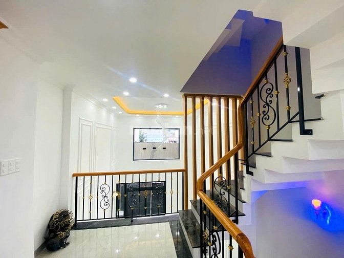 Bán nhà mới đẹp 50m2, 4 tầng, 3pn, 7.55 tỷ - đường 48, Hiệp Bình Chánh