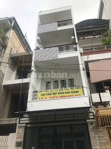 Bán nhà HXH 8m đường Sư Vạn Hạnh P12 Quận 10, 4.5x16 4 tầng 18.5 tỉ