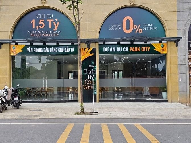 Bán Shophouse Âu Cơ Park City,chỉ từ 5,x tỷ, 120m2, mặt tiền rộng 6m 