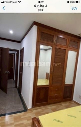 Căn hộ hoàng anh 2. 95m2, 2 phòng ngủ, 2 vệ sinh, gần c