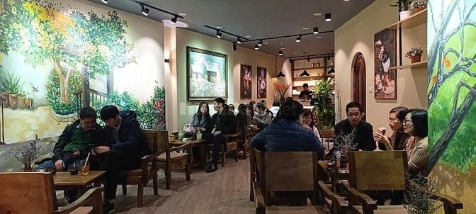 Nhượng cửa hàng cafe hoạt động theo AROMA phố Thái Hà, quận Đống Đa