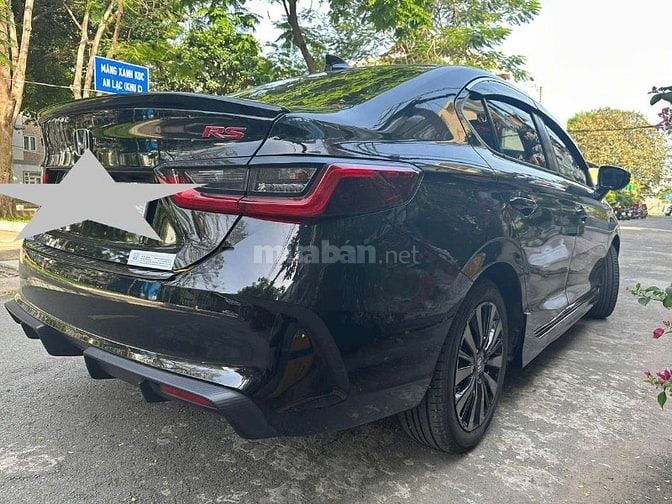 Honda CiTy RS Sensing Vin 2024 T8/2024 màu đen xe đi lướt 