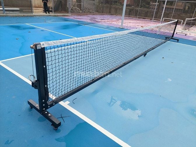 trụ lưới pickleball bán trụ pickleball, lắp đặt trụ pickleball