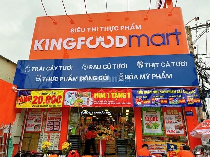 Kingfoodmart cần Tuyển Nhân Viên Thu Ngân, Bán Hàng, Tạp Vụ,  Phụ Kho,