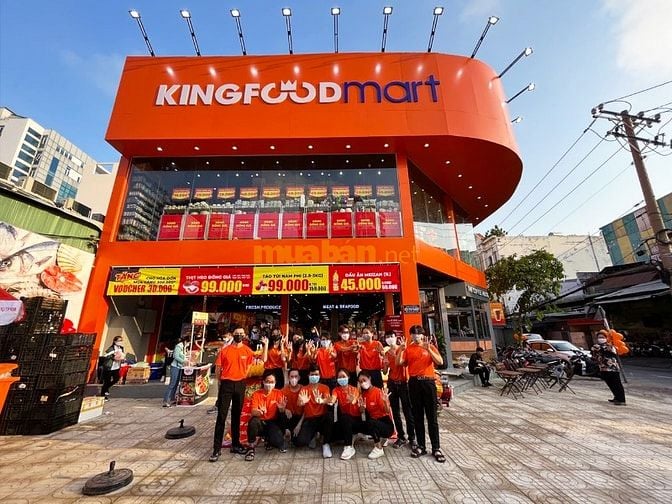 Kingfoodmart cần Tuyển Nhân Viên Thu Ngân, Bán Hàng, Tạp Vụ,  Phụ Kho,