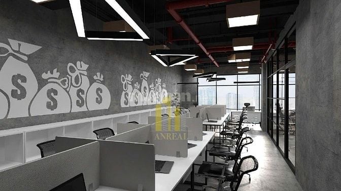 SÀN VĂN PHÒNG 350M2 - VỊ TRÍ VIEW SÔNG - SÀN TRỐNG - GIÁ 130 TRIỆU 