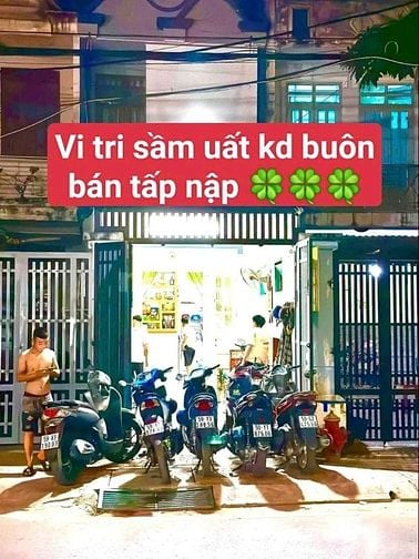 Bán nhà mặt tiền tân hiệp 4 Hóc Môn 