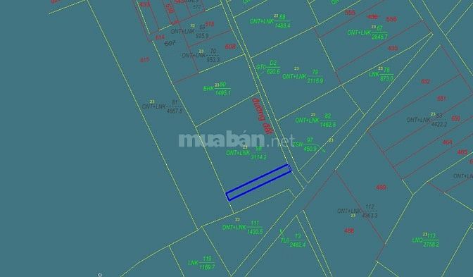 HH 3% Đất 540tr DT 7*46 thổ 50m đường xe tải kế nhà dân