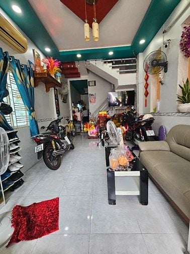 Bán Nhà hẻm Ô tô, Bùi Minh Trực, P5 Q8, 46M2, 2 Tầng mới, Ko QH, Ko LG