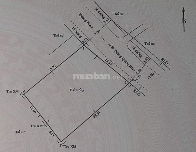 🌷 🌷 🌷 BÁN ĐẤT MẶT TIỀN HẺM XE TẢI : 496/63/7 DƯƠNG QUẢNG HÀM  - P.6