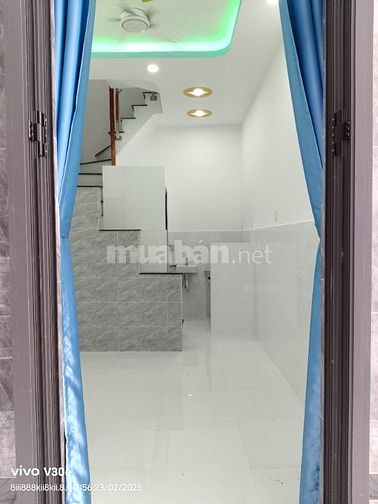 Nhà Lưu Hữu Phước P15 - Q8. 3,1m x 6,2m Trệt, 1 Lầu. Nhà mới, hẻm 2,5m