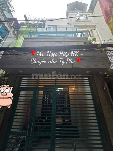 TRUNG TÂM HBT - NHÀ DÂN XÂY Ở, 2 THOÁNG, 10M RA PHỐ, NGÕ THÔNG, KD VP