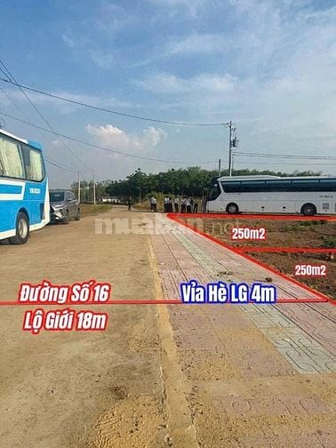 Đất 538 triệu gần chợ Minh Lập, TX. Chơn Thành, Bình Phước