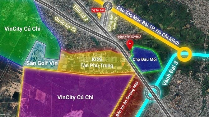 🏠 BÁN ĐẤT TẠI TÂN PHÚ TRUNG, CỦ CHI - 80m2 - 1,9 tỷ- SỔ HỒNG RIÊNG 