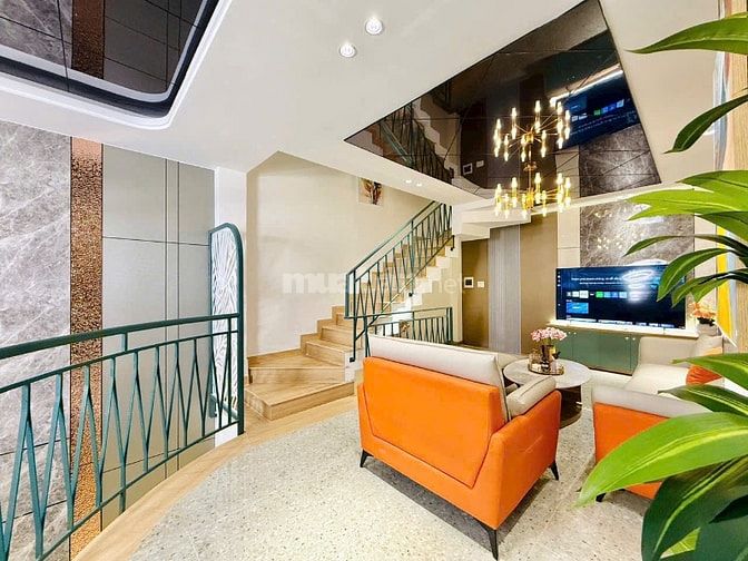 Nhà tuyệt đẹp 3 lầu +ST xe hơi để trong nhà, Đường Số 3, P8, Q.Gò Vấp