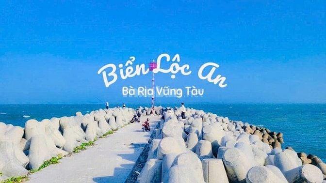 Cần bán đất ngay chợ Láng Dài đường nhựa tim vàng giá 8xx triệu