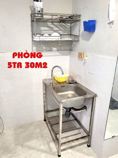 PHÒNG TRỌ TÂN BÌNH -SẠCH SẼ -GIÁ RẺ CHỈ TỪ 5TR DIỆN TÍCH 30M2