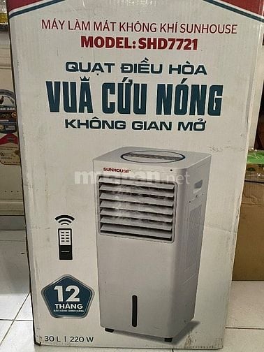 QUẠT ĐIỀU HOÀ SUNHOUSE SHD7721 30L mới 90%