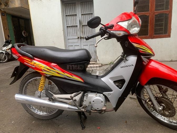 Bán xe Honda Wave RS 100cc màu đỏ cờ, xe rất đẹp, máy êm ru