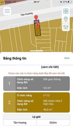 Nhà mặt tiền Chợ Tân Hương, Q.Tân Phú, nhà cấp 4 dt54m2 có 1 gác lững