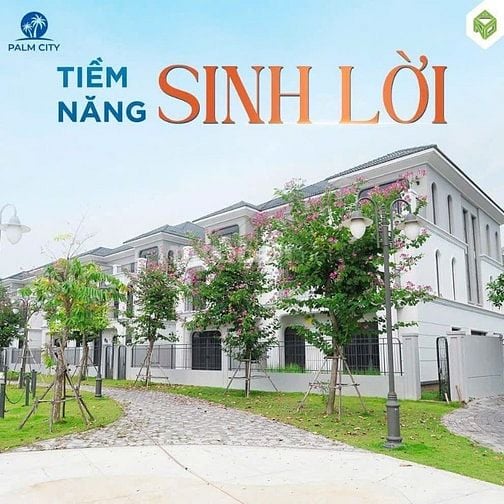 Mở bán nhà phố biệt thự ven sông compound Palm City Q.9 - Sắp có sổ