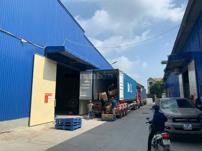 Cho thuê kho xưởng tại Tân Lập  Hoài Đức 566m2