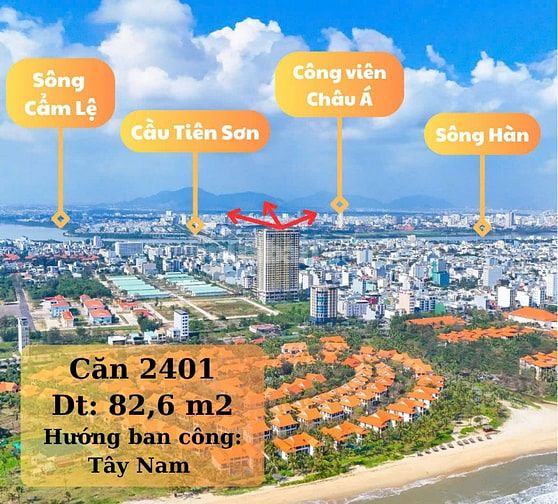 HOT! CĂN HỘ CAO CẤP 2PN TẠI THE SANG  - TẦNG CAO - VIEW ĐẸP - GIÁ TỐT