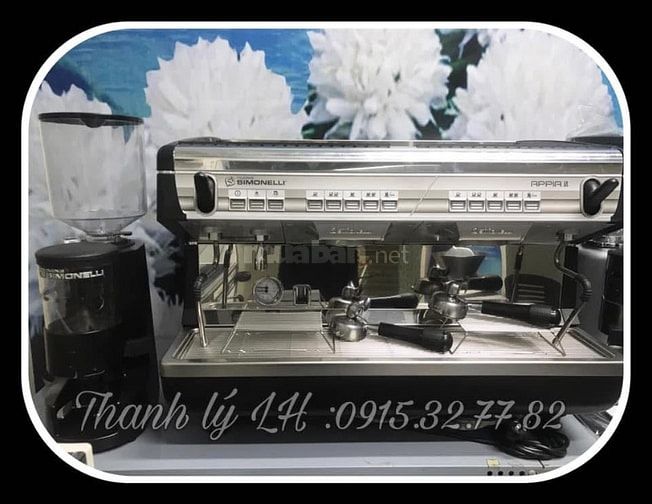 Thu mua thanh lý máy pha cà phê các loại 