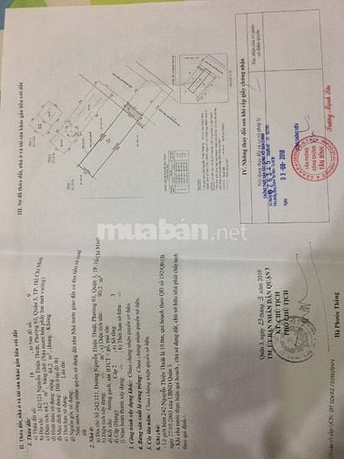 BÁN NHÀ NGAY TRUNG TÂM QUẬN 3, ĐƯỜNG NGUYỄN THIỆN THUẬT, PHƯỜNG 3