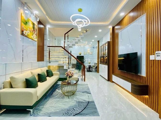 Chủ gửi nhà 47m2 Thạnh Lộc 8, Quận 12. Gần Ngã Tư Ga, hẻm 6m