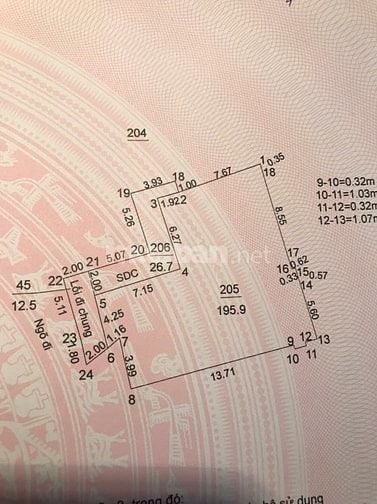Bán nhà trong ngõ đường Trường Chinh quận Đống Đa Hà Nội