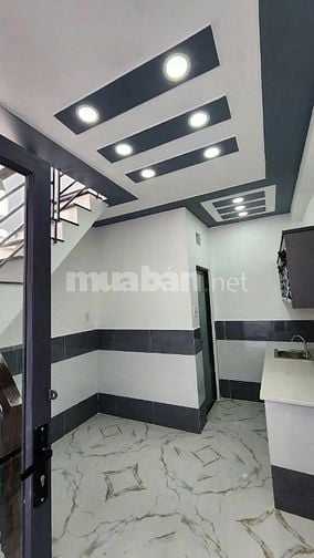 Bán nhà 1T1L (64m2) 2PN cách chợ Mỹ Hạnh Nam 150m giá 395tr, nhà mới 