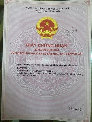 Do gia đình có tí công việc nên muốn bán nhanh lô đất ở tphcm 