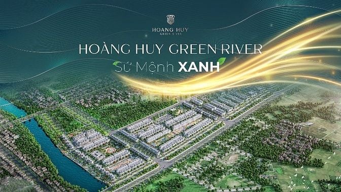 Bán nhà liền kề dự án hoàng huy green river