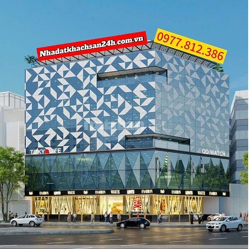 Bán Tòa Văn Phòng Lô Góc Phố Phạm Văn Đồng 381m2, 10 Tầng Mặt Tiền 34M