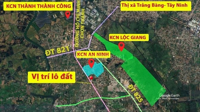 1.000 m2 thổ cư, mặt tiền Hồ Chí Minh, đối diện KCN Đức Hòa, Long An