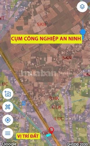 1.000 m2 thổ cư, mặt tiền nhựa rộng 38m, đối diện KCN Đức Hòa, Long An