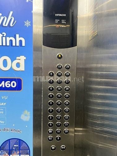 CHUNG CƯ LÝ THƯỜNG KIỆT NGAY ĐHYD, 53M2 2PN, THANG MÁY XỊN, CÓ HẦM XE